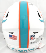 De'Von Achane Signed Miami Dolphins F/S Speedflex Helmet - Beckett W Holo *Top