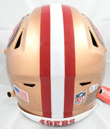 George Kittle Autographed San Francisco 49ers F/S Speedflex Helmet-Beckett WHolo