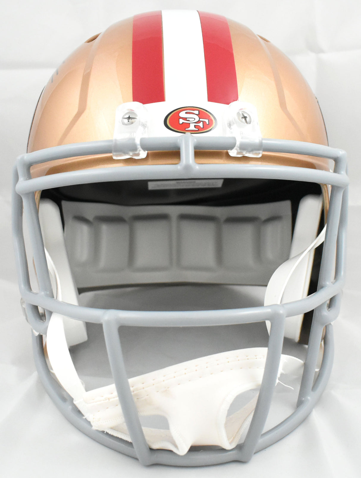 George Kittle Autographed San Francisco 49ers F/S Speed Helmet - Beckett W Holo