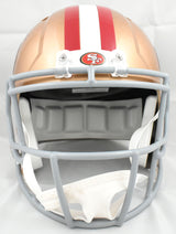 George Kittle Autographed San Francisco 49ers F/S Speed Helmet - Beckett W Holo