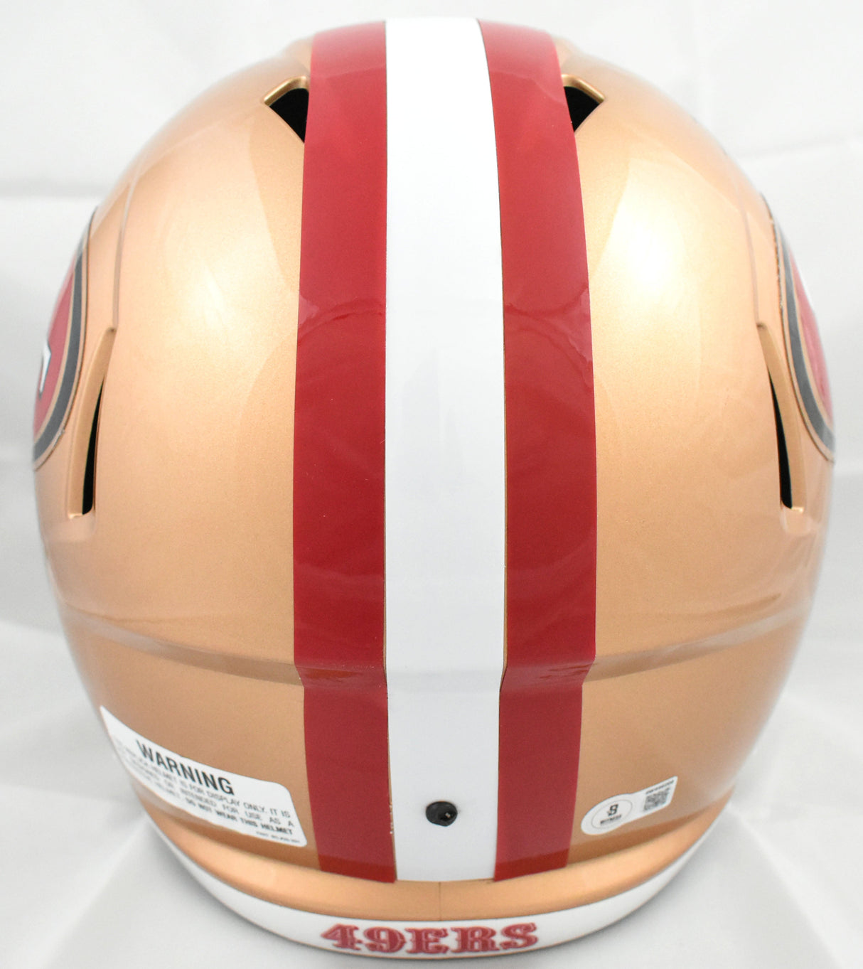 George Kittle Autographed San Francisco 49ers F/S Speed Helmet - Beckett W Holo
