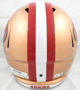 George Kittle Autographed San Francisco 49ers F/S Speed Helmet - Beckett W Holo