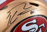 George Kittle Autographed 49ers F/S Speed Authentic Helmet - Beckett W Hologram
