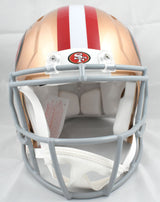 George Kittle Autographed 49ers F/S Speed Authentic Helmet - Beckett W Hologram