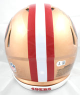 George Kittle Autographed 49ers F/S Speed Authentic Helmet - Beckett W Hologram
