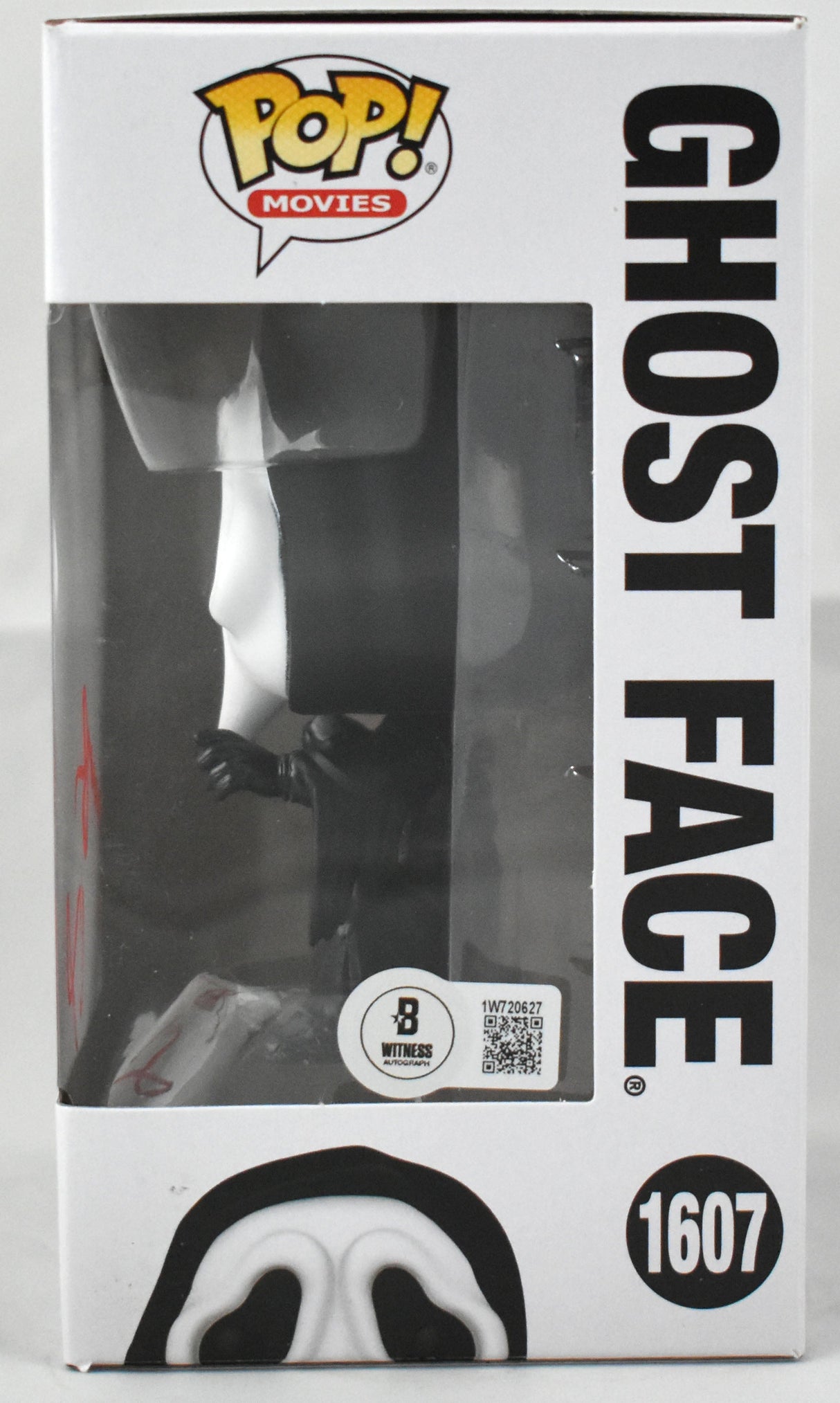Spencer Charnas Autographed Ghost Face Funko Pop #1607 - Beckett W Hologram