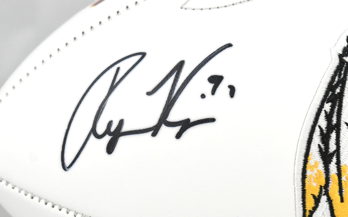 Ryan Kerrigan Autographed Washington Redskins Logo Football - Beckett Holo