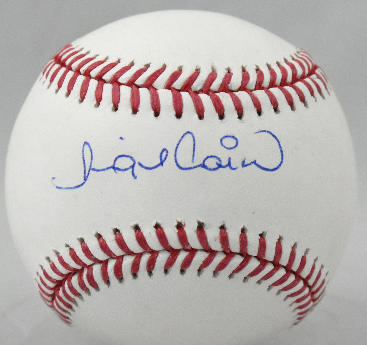 Miguel Cairo Autographed Rawlings OML Baseball - Beckett W Hologram *Blue