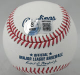 Miguel Cairo Autographed Rawlings OML Baseball - Beckett W Hologram *Blue