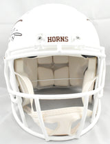 Texas Longhorns Quad Legends F/S Speed Authentic Helmet - Beckett W Holo *Smear