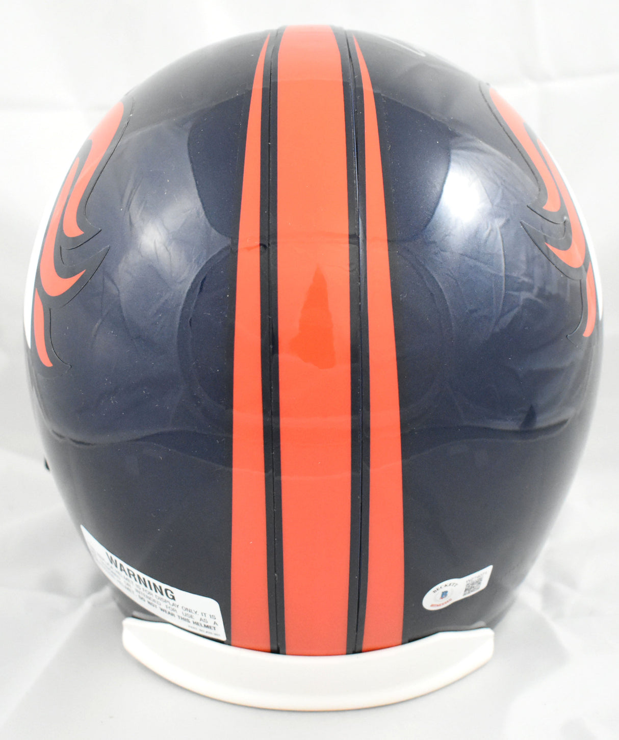 John Elway Signed Denver Broncos F/S VSR4 Helmet - Beckett W *Silver *Bad decal