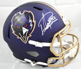 Derrick Henry Signed Baltimore Ravens F/S Alt 24 Speed Helmet - Beckett W Holo