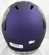 Derrick Henry Signed Baltimore Ravens F/S Alt 24 Speed Helmet - Beckett W Holo