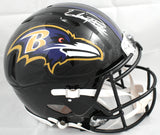 Derrick Henry Signed Baltimore Ravens F/S Speed Authentic Helmet- Beckett W Holo