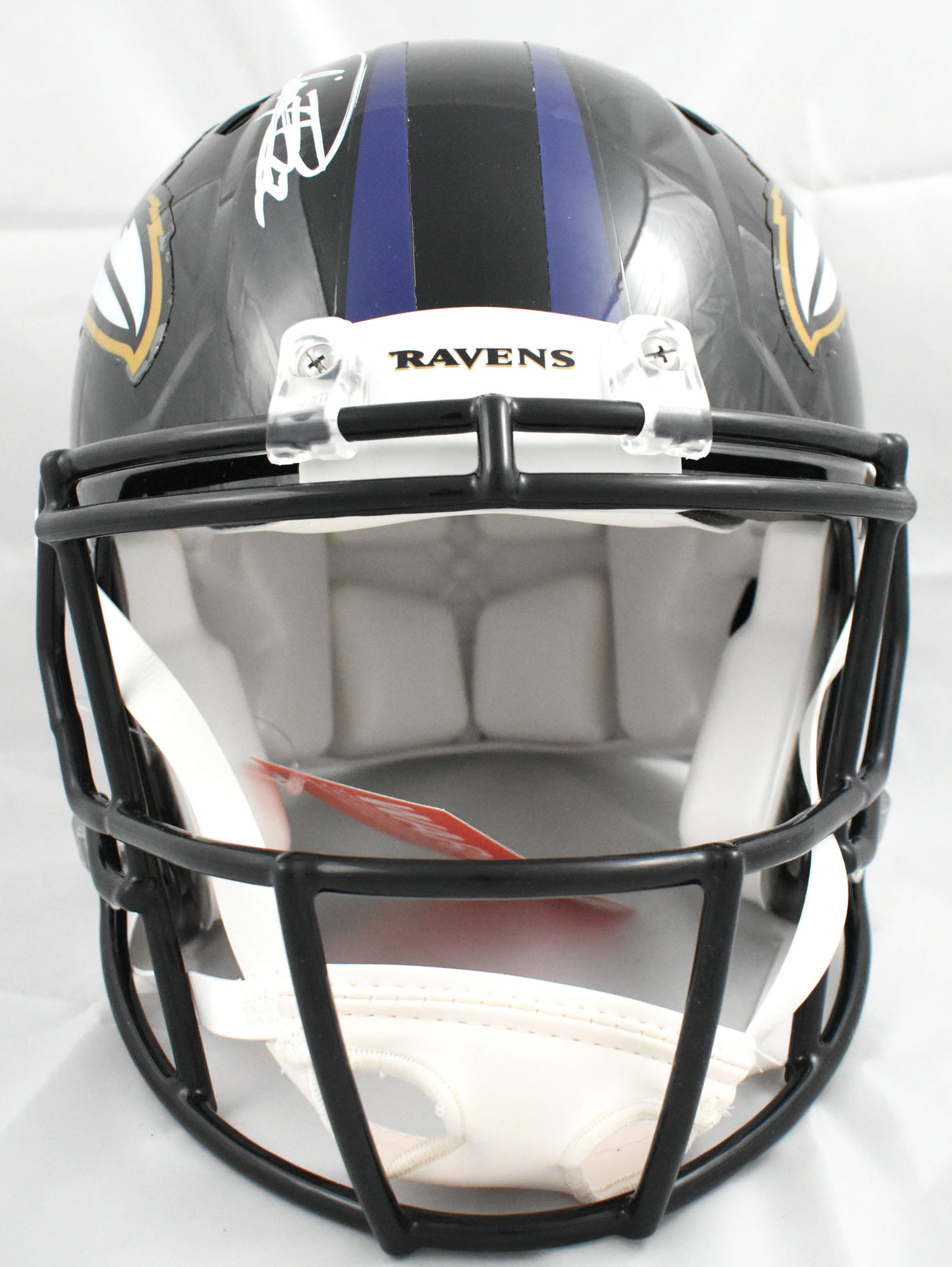 Derrick Henry Signed Baltimore Ravens F/S Speed Authentic Helmet- Beckett W Holo