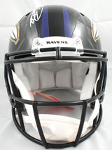 Derrick Henry Signed Baltimore Ravens F/S Speed Authentic Helmet- Beckett W Holo