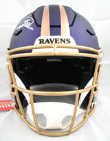 Derrick Henry Signed Baltimore Ravens F/S Alt 24 Speedflex Helmet Beckett W Holo