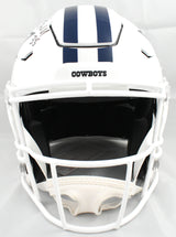 Javonte Williams Signed Dallas Cowboys F/S Alt Speedflex Helmet Beckett W Holo