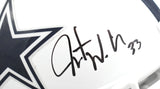 Javonte Williams Signed Dallas Cowboys F/S Alt 22 Speed Helmet- Beckett W Holo