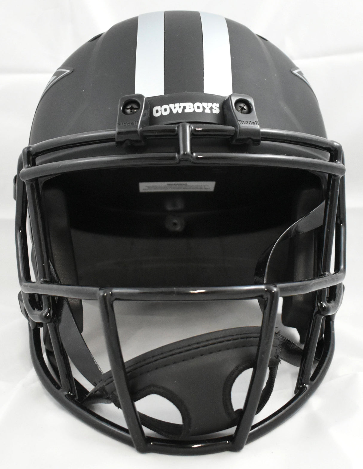 Javonte Williams Signed Dallas Cowboys F/S Eclipse Speed Helmet- Beckett W Holo