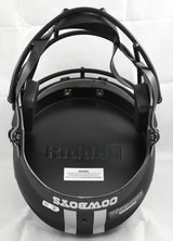 Javonte Williams Signed Dallas Cowboys F/S Eclipse Speed Helmet- Beckett W Holo