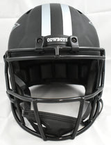 Javonte Williams Signed Cowboys F/S Eclipse Speed Helmet - Beckett W Holo *Blue