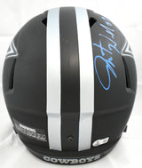 Javonte Williams Signed Cowboys F/S Eclipse Speed Helmet - Beckett W Holo *Blue