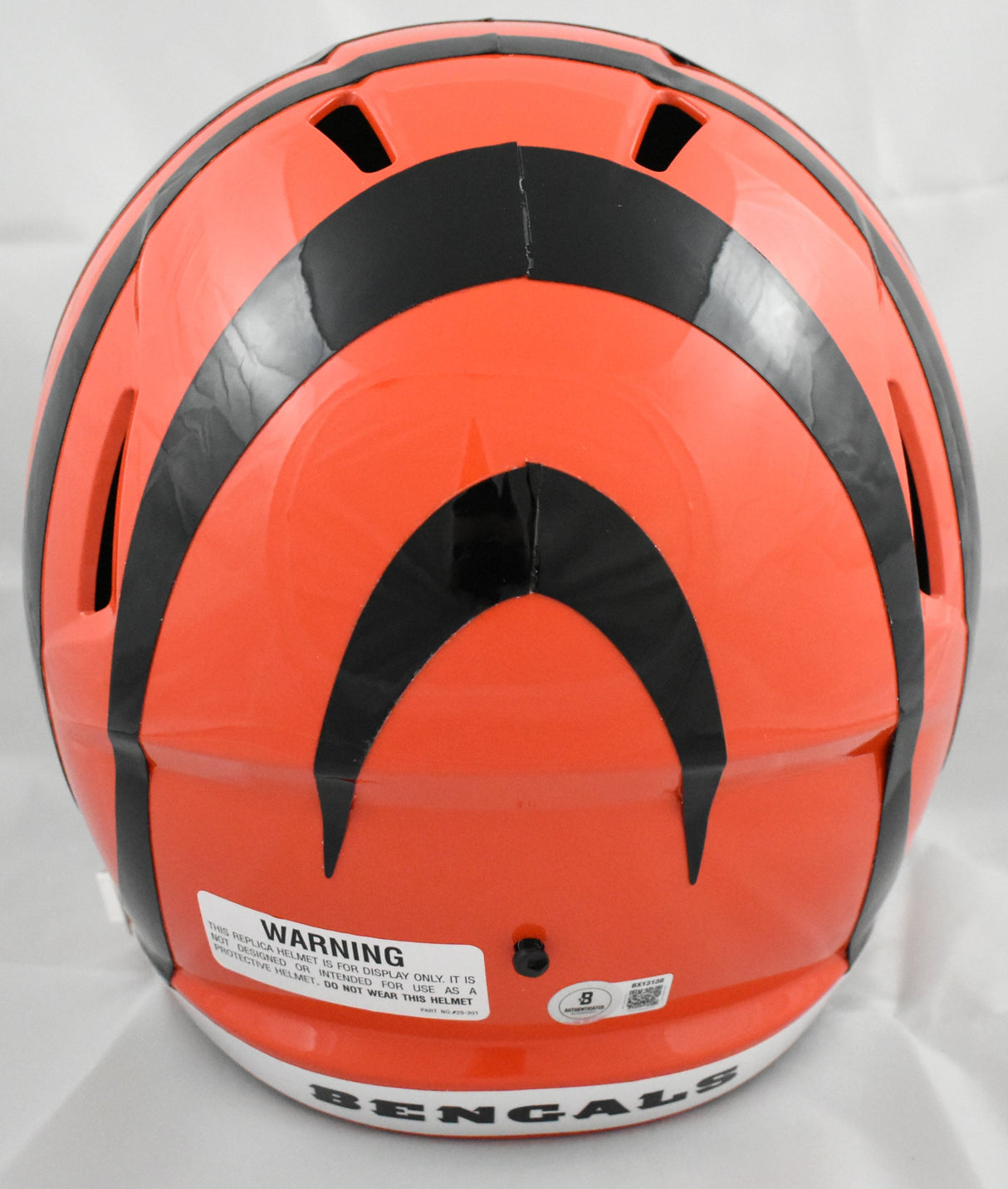 Boomer Esiason Autographed Cincinnati Bengals F/S Speed Helmet - Beckett Holo