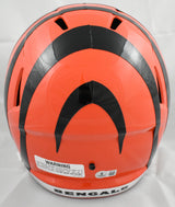 Boomer Esiason Autographed Cincinnati Bengals F/S Speed Helmet - Beckett Holo