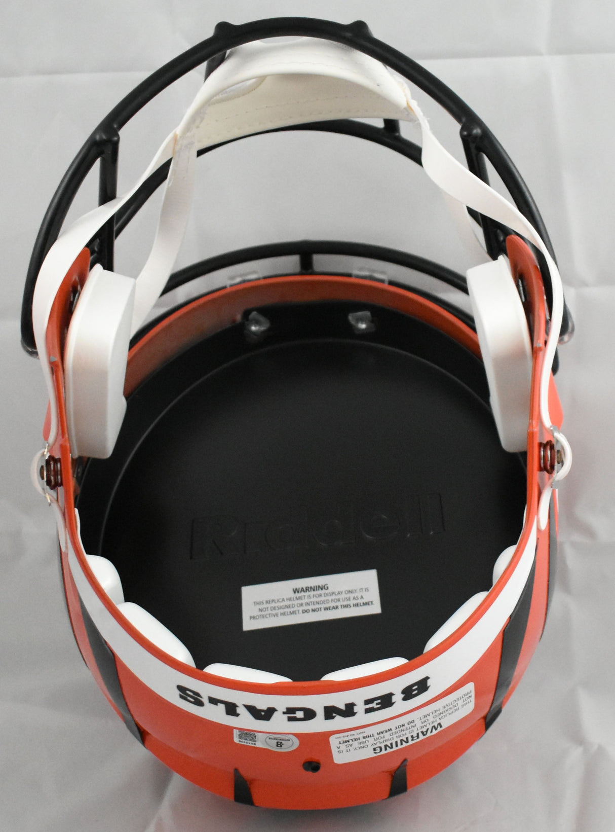 Boomer Esiason Autographed Cincinnati Bengals F/S Speed Helmet - Beckett Holo