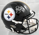 Troy Polamalu Autographed Pittsburgh Steelers F/S Speed Authentic Helmet - Beckett Holo