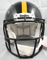 Troy Polamalu Autographed Pittsburgh Steelers F/S Speed Authentic Helmet - Beckett Holo