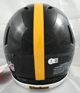 Troy Polamalu Autographed Pittsburgh Steelers F/S Speed Authentic Helmet - Beckett Holo
