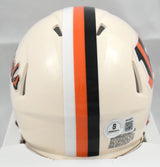 Chad Johnson Autographed Cincinnati Bengals Retro Speed Mini Helmet - Beckett Holo