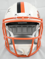 Chad Johnson Autographed Cincinnati Bengals F/S Retro Speed Helmet - Beckett Holo