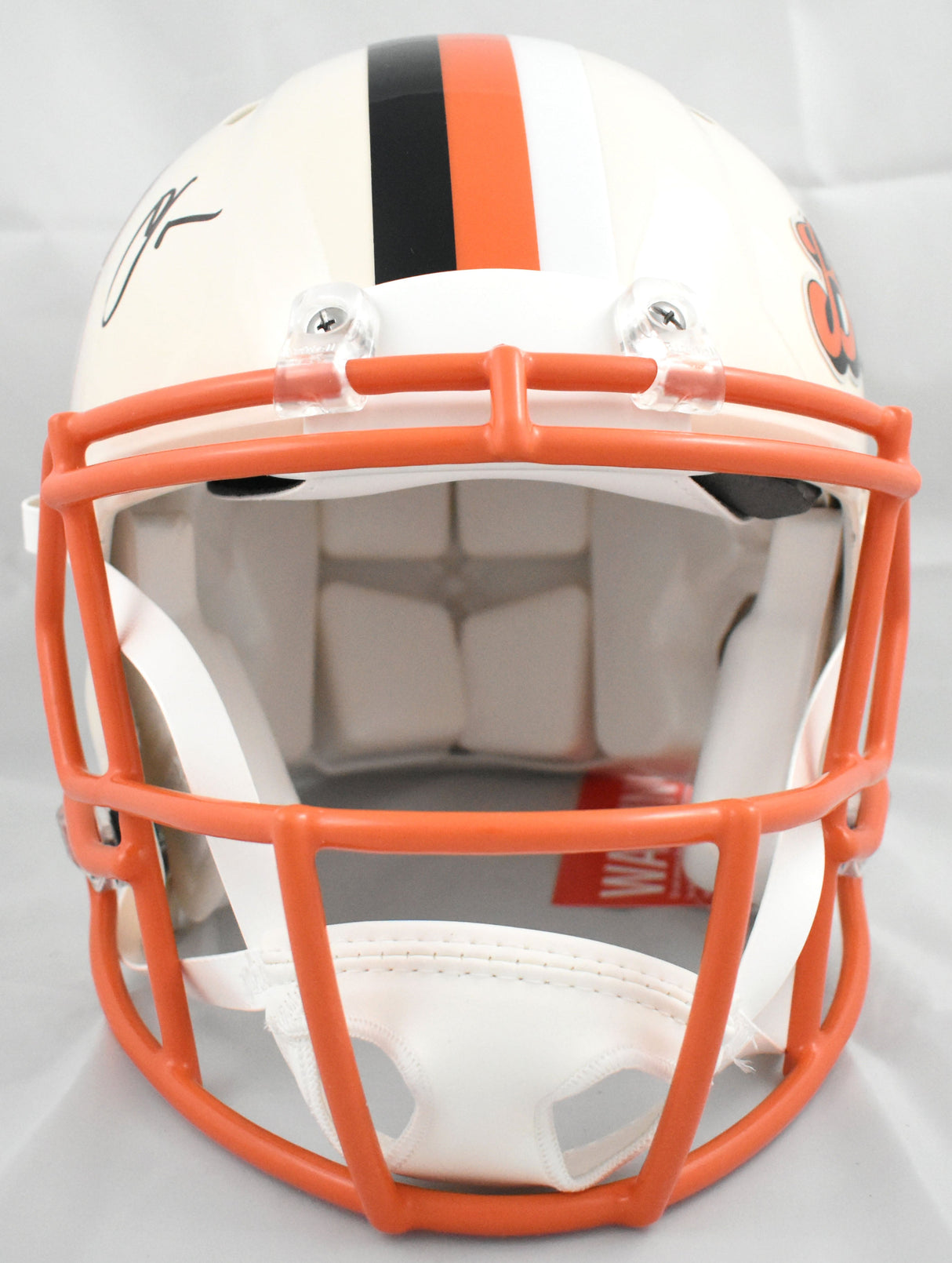 Chad Johnson Autographed Cincinnati Bengals F/S Retro Speed Authentic Helmet - Beckett Holo