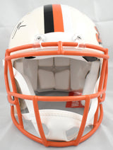 Chad Johnson Autographed Cincinnati Bengals F/S Retro Speed Authentic Helmet - Beckett Holo