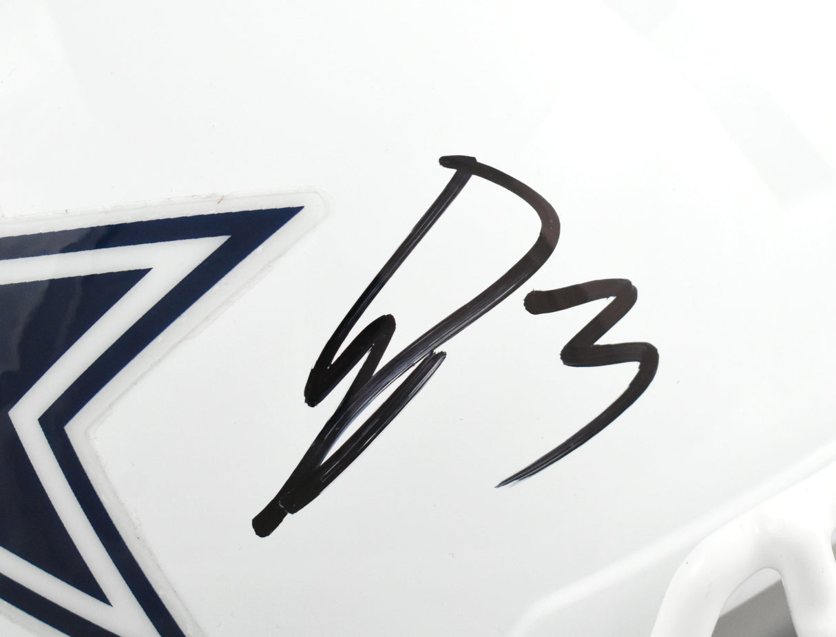 George Pickens Autographed Dallas Cowboys F/S Alt 2022 Speed Helmet - JSA W