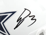 George Pickens Autographed Dallas Cowboys F/S Alt 2022 Speed Helmet - JSA W