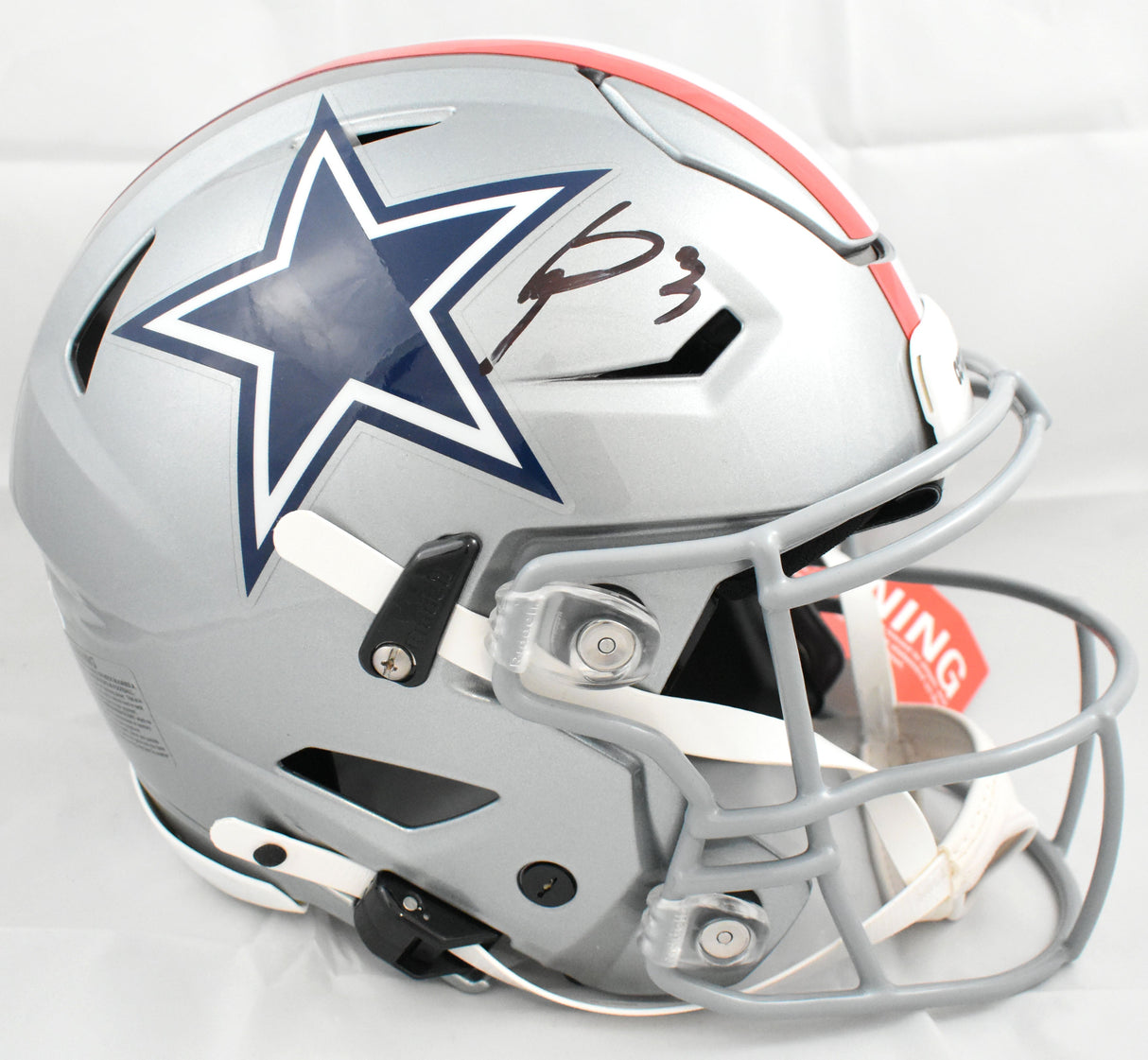George Pickens Autographed Dallas Cowboys F/S 1976 Speedflex Helmet - JSA W