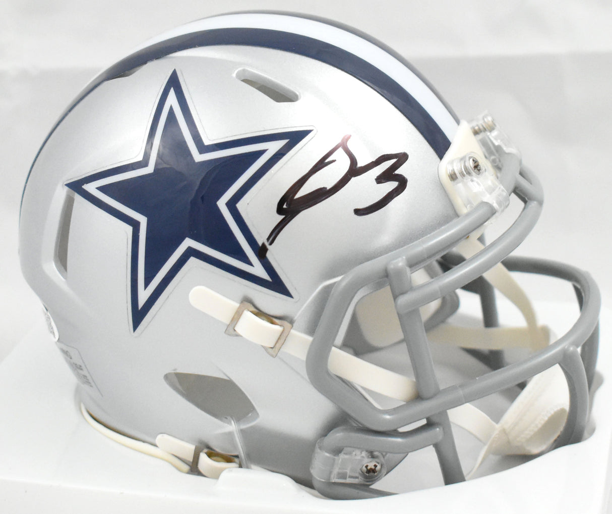 George Pickens Autographed Dallas Cowboys Speed Mini Helmet - JSA W