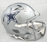 George Pickens Autographed Dallas Cowboys F/S Speed Replica Helmet - JSA W
