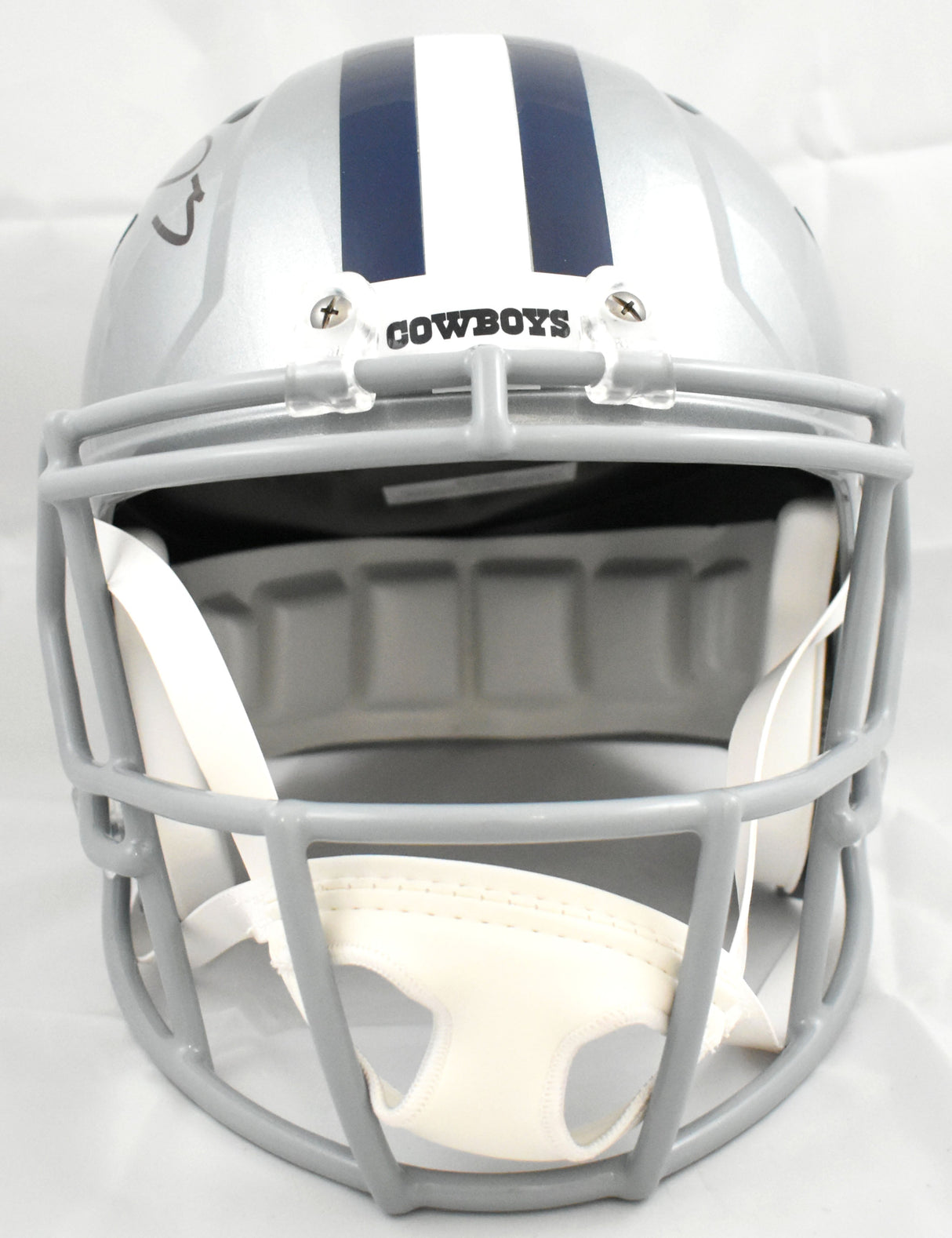 George Pickens Autographed Dallas Cowboys F/S Speed Replica Helmet - JSA W