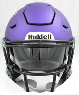 Randy Moss Signed Minnesota Vikings Mid-Size SpeedFlex Helmet - Beckett W Holo