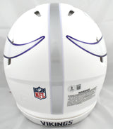 Randy Moss Autographed Vikings F/S ALT Speed Authentic Helmet - Beckett W Holo