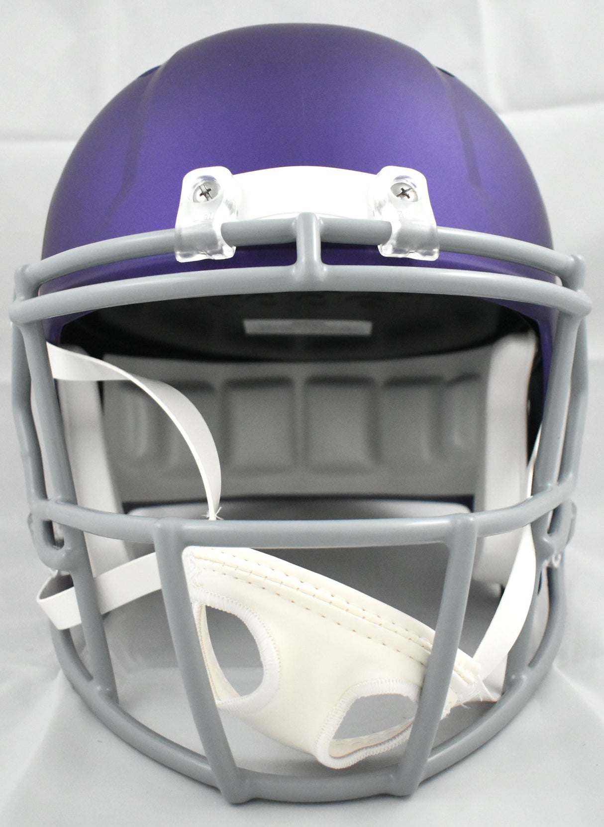 Justin Jefferson Autographed Vikings F/S Tribute Speed Helmet - Beckett W Holo