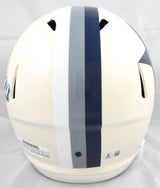 Dak Prescott Autographed Dallas Cowboys F/S Retro Speed Helmet - Beckett W Holo