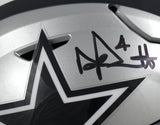Dak Prescott Autographed Dallas Cowboys Mid-Size SpeedFlex Helmet-Beckett W Holo