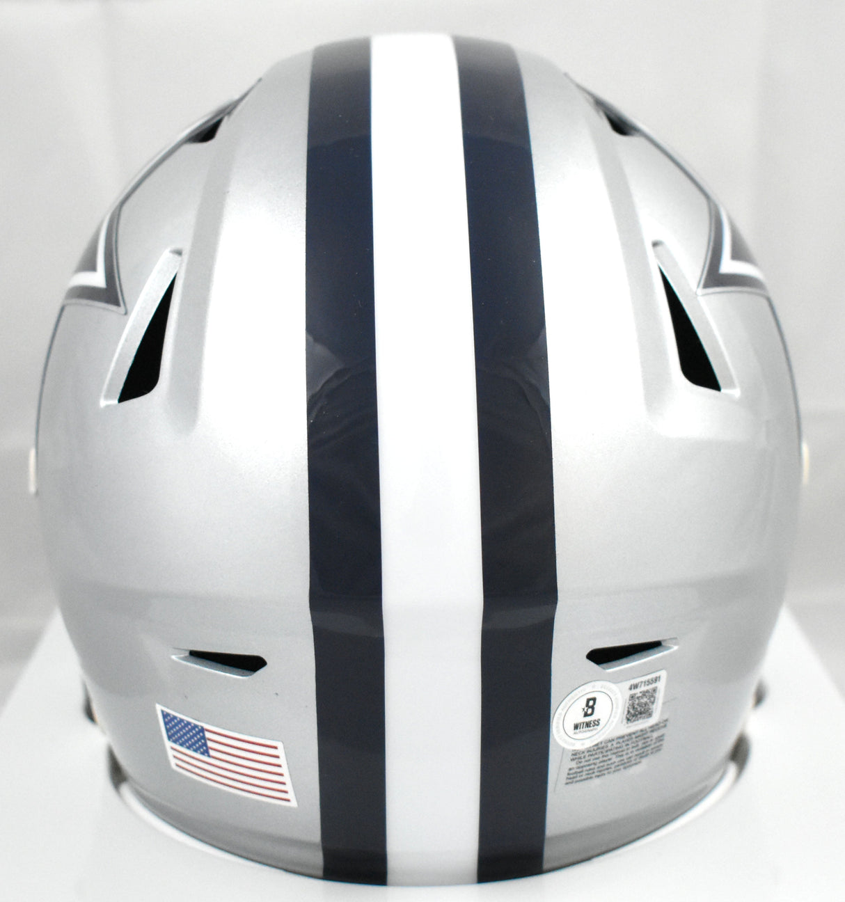 Dak Prescott Autographed Dallas Cowboys Mid-Size SpeedFlex Helmet-Beckett W Holo