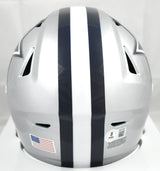Dak Prescott Autographed Dallas Cowboys Mid-Size SpeedFlex Helmet-Beckett W Holo